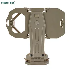 Chaleco táctico MOLLE con soporte giratorio para móvil 360°