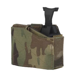Funda táctica MOLLE izquierda – Pistolera con cinturón de liberación rápida
