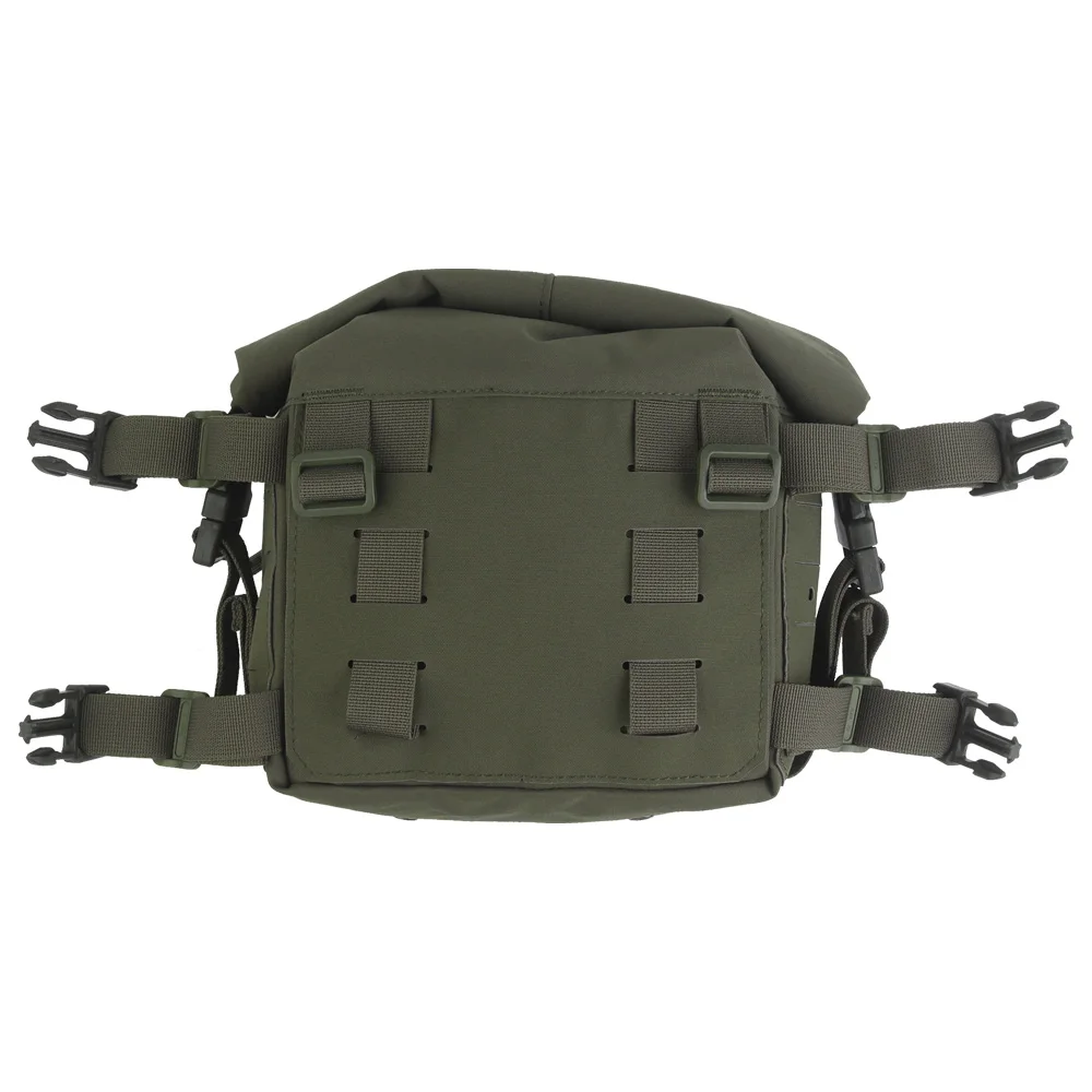 OPHIDIANTAC Chaleco táctico MOLLE expandible con paneles elásticos