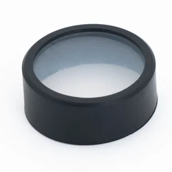 Cubierta protectora óptica transparente para mira punto rojo