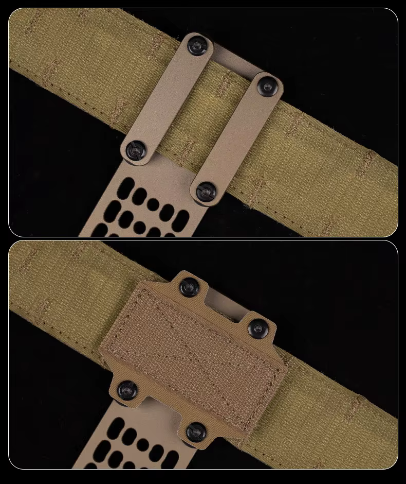 Cinturón táctico MOLLE modular con funda desmontable - imagen 4