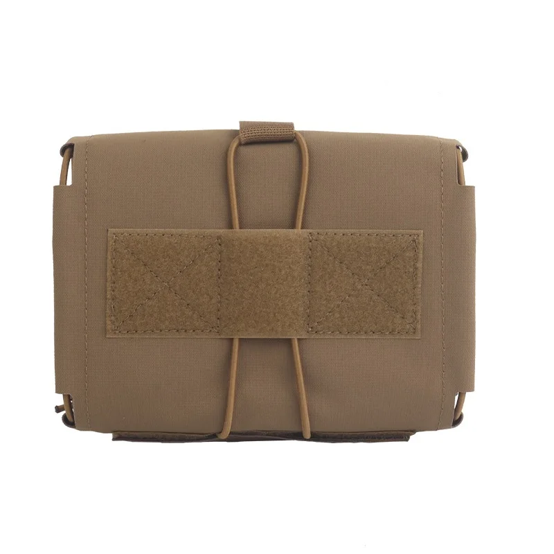 Bolsa de primeros auxilios táctica vista lateral