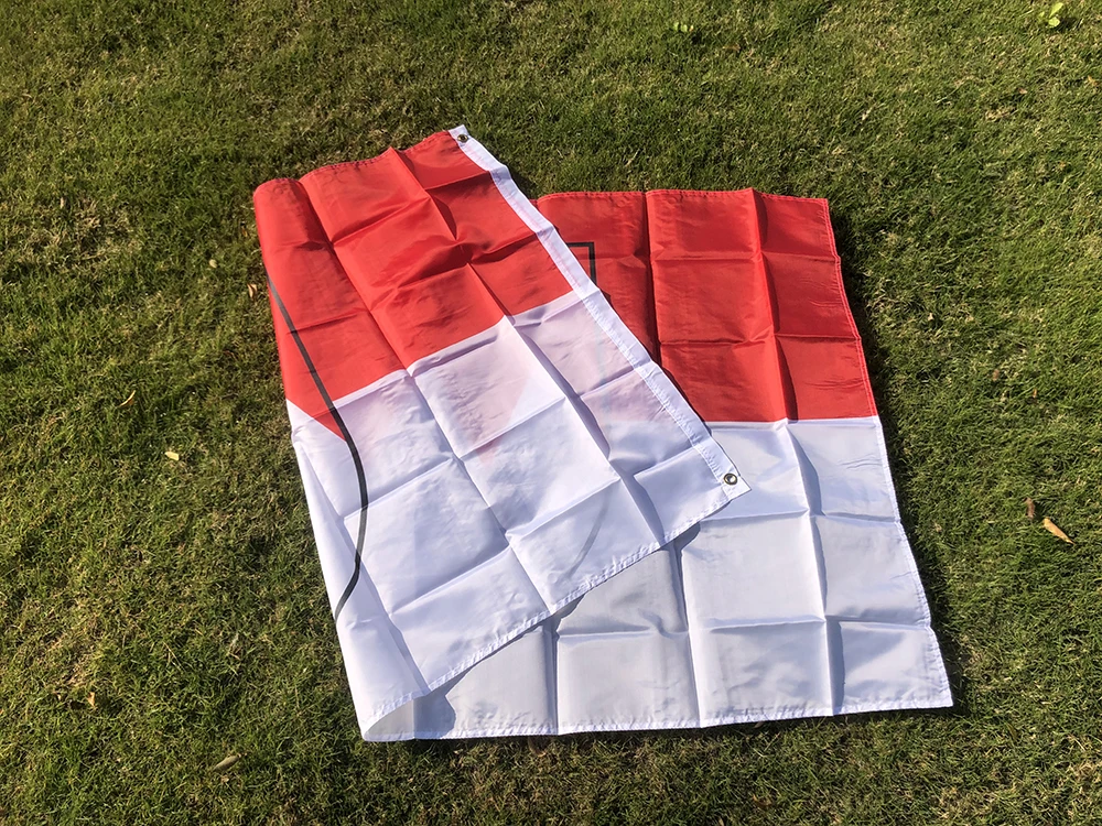 Bandera Franconia para colgar: tejido ligero de poliéster