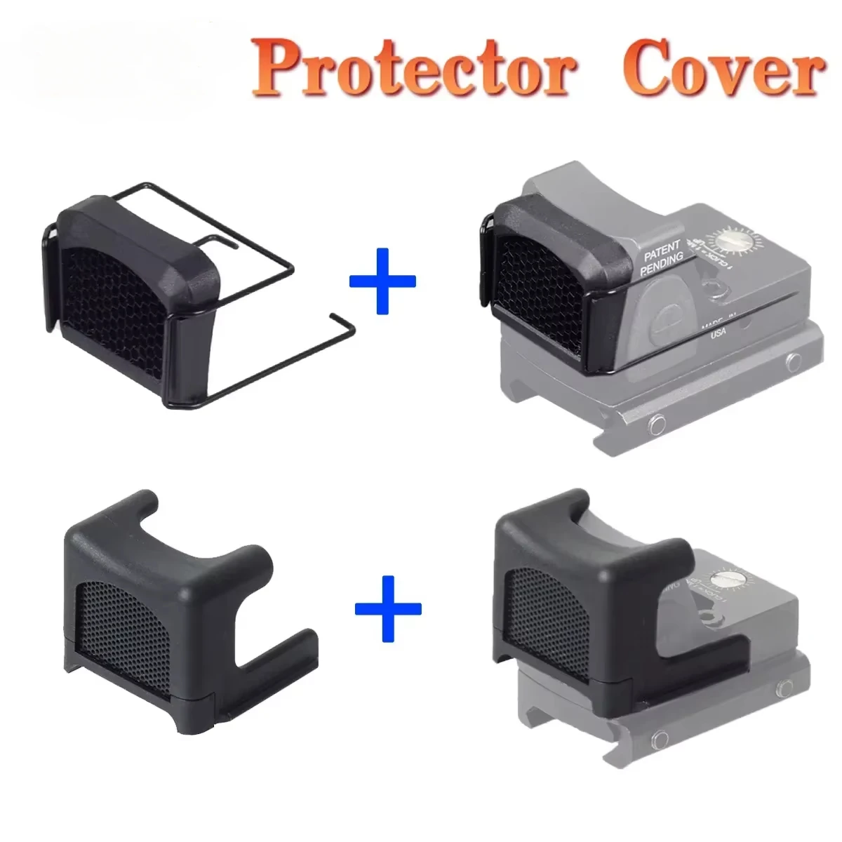 Killflash RM protector de mira táctica para punto rojo y Picatinny AR15