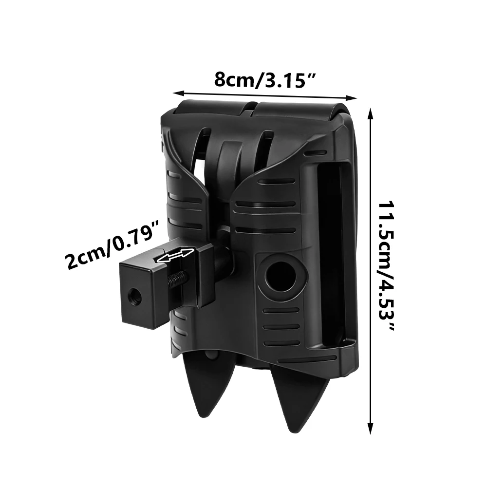 Funda táctica universal para pistola de caza MOLLE, riel Picatinny