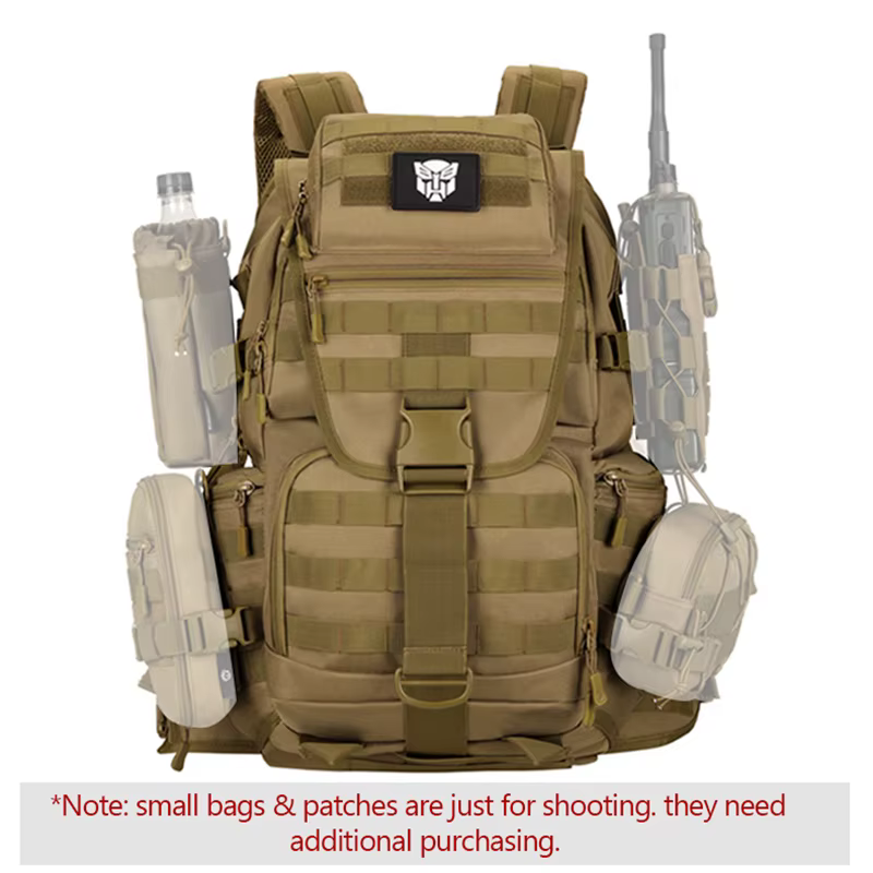 Bolsa de paquete táctica MOLLE ripstop 30L - imagen 5