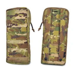 Bolsa de hidratación táctica MOLLE de nailon camuflaje para mochila