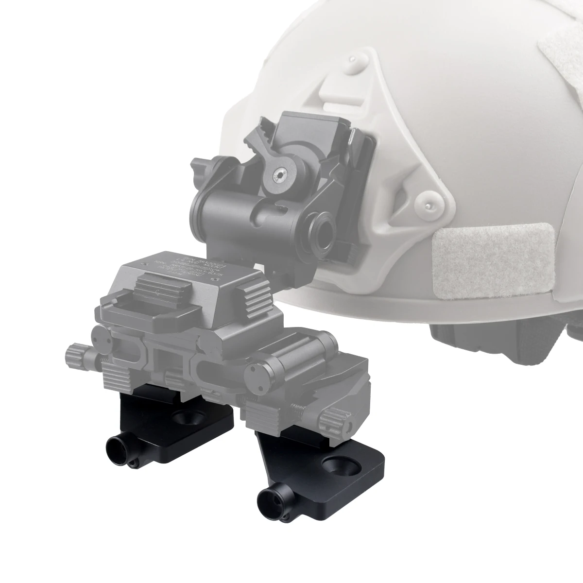 Soporte casco metálico Wilcox L4 G24 para NVG con J Arm - imagen 2