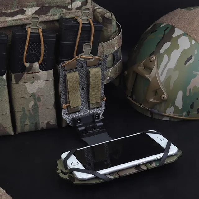 Juggernaut Soporte táctico para teléfono MOLLE plegable GPS - imagen 2