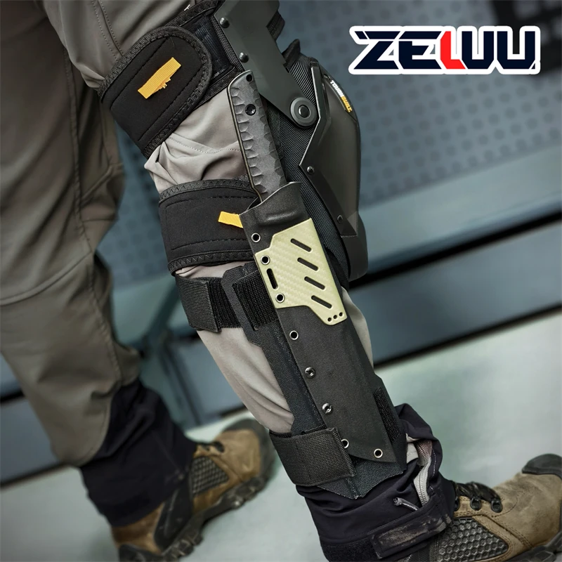 Equipo táctico pantorrilla con cubierta para placa fija rígida - imagen 5