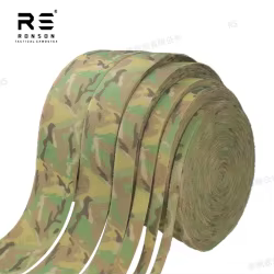 Cinta Camuflaje IR Reflectante MC Woodland Nylon Bucle Táctico MOLLE