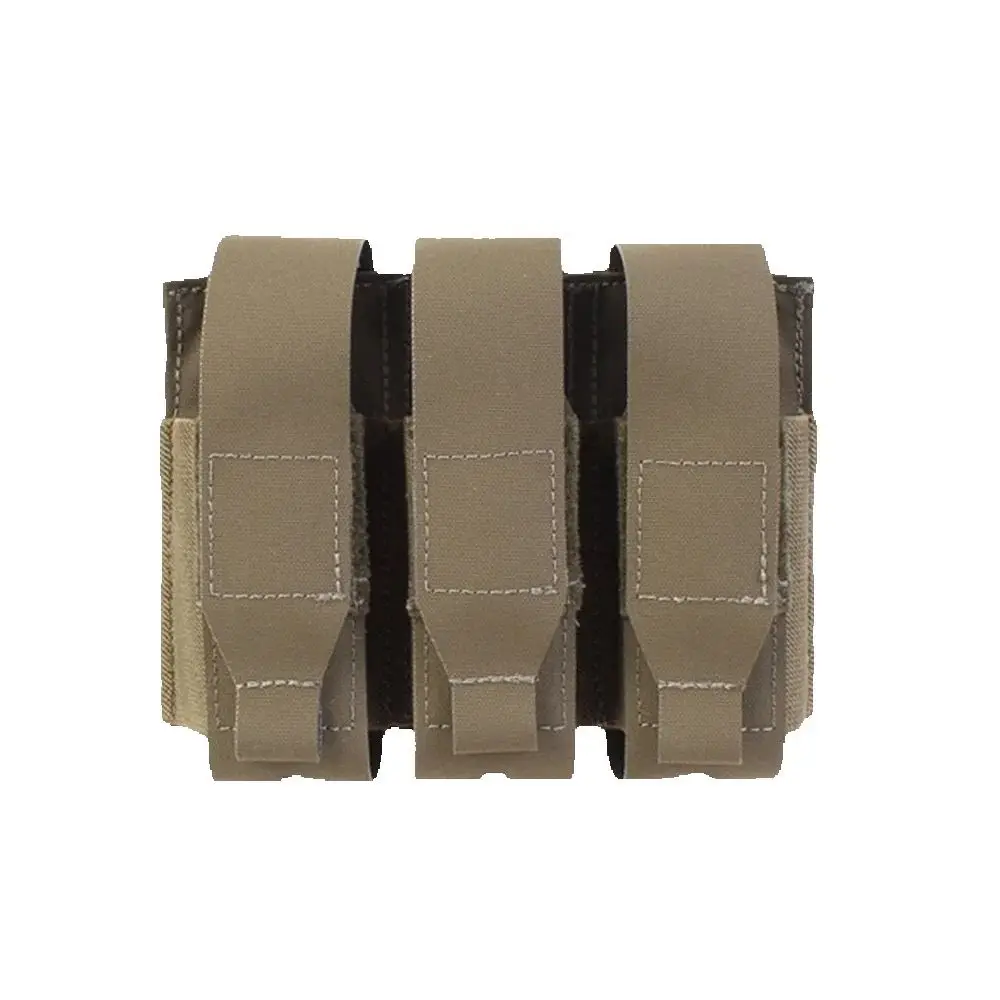 Bolsa táctica MOLLE, soporte triple flash bang y herramientas - imagen 5