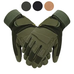 Guantes tácticos antideslizantes dedo completo para airsoft