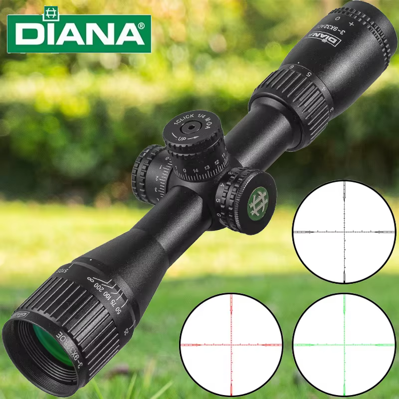 DIANA 3-9x32 AOE Visor táctico iluminado para aire comprimido - imagen 4