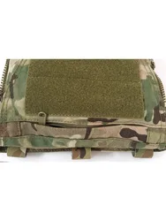 Panel trasero táctico AVS/JPC 2.0 con cremallera y bolsa de accesorios