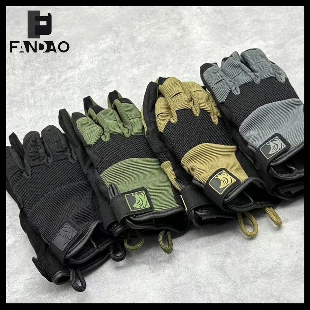Guantes tácticos de tiro antideslizantes con pantalla táctil - imagen 2