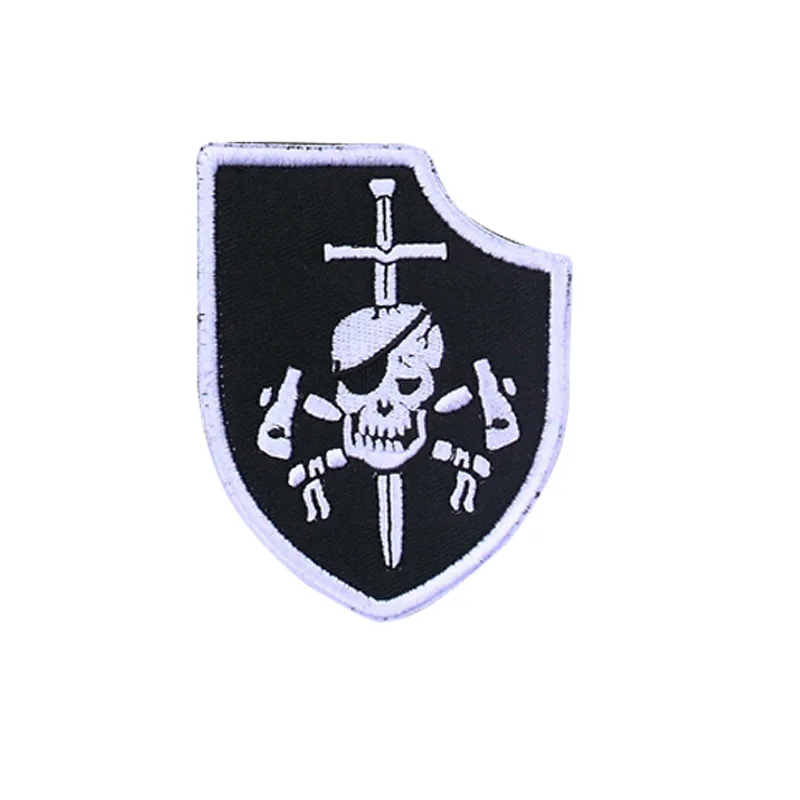 DEVGRU Parche Moral Táctico Bordado con Velcro para Mochila - imagen 3