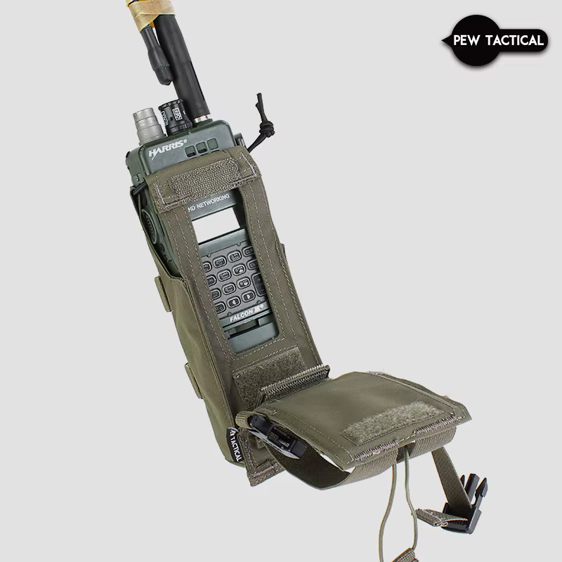 PEW TACTICAL bolsa táctica radio PRC-152 MOLLE descenso e inclinación - imagen 3