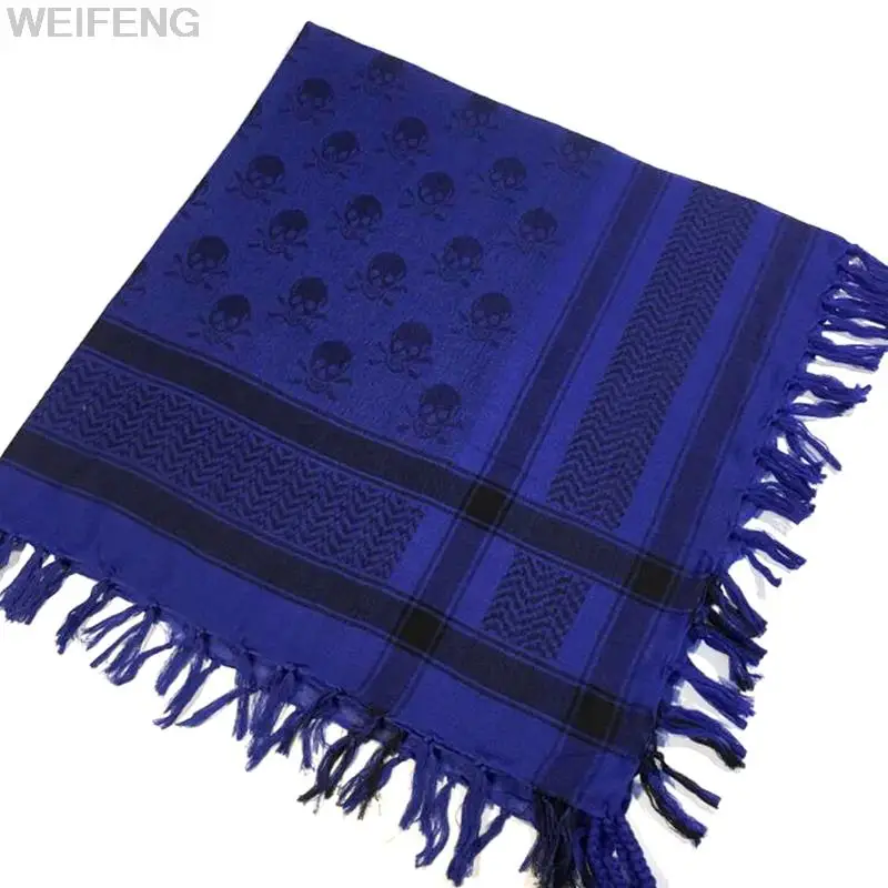 Pañuelo Shemagh con borlas en los extremos