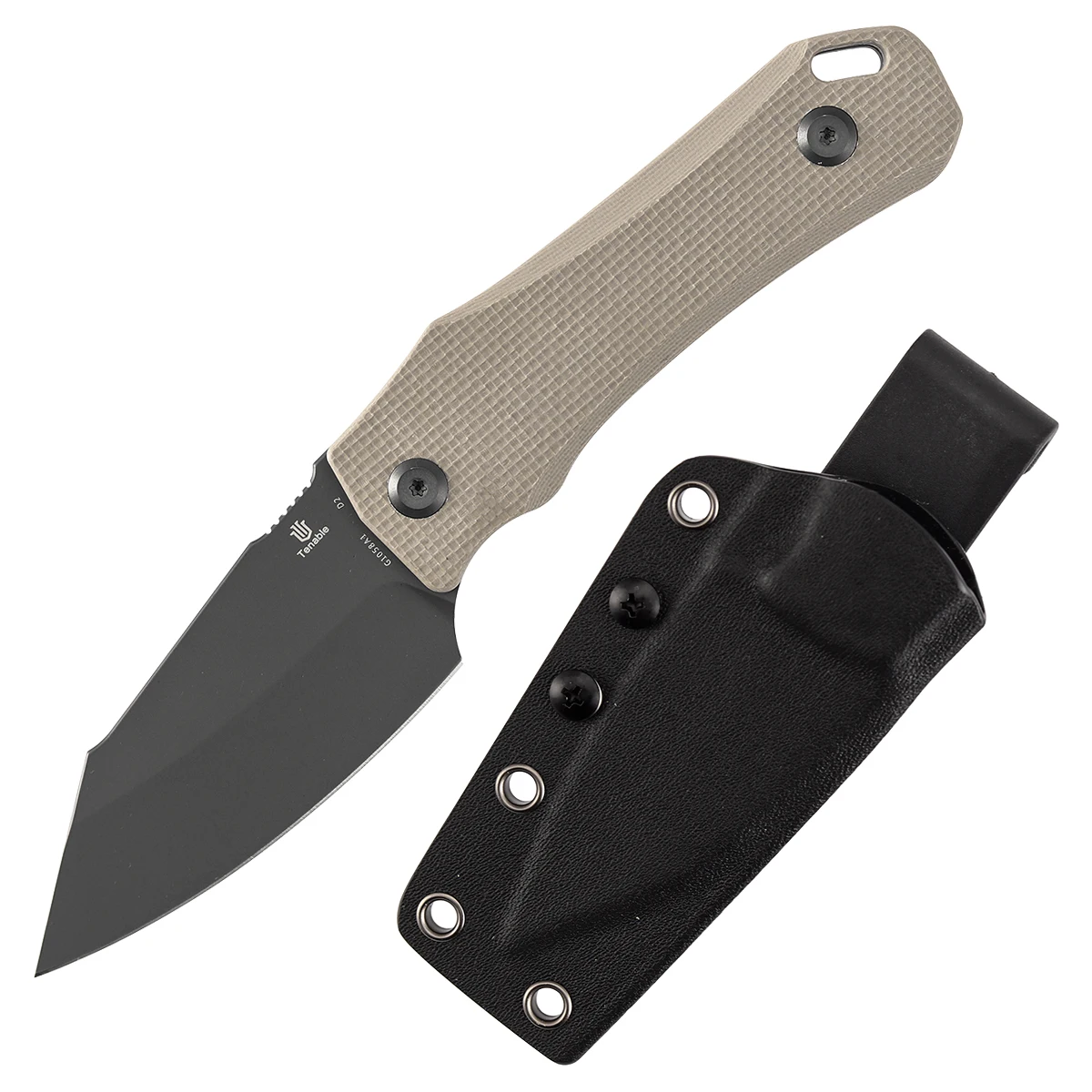 Cuchillo fijo Loki con hoja corta
