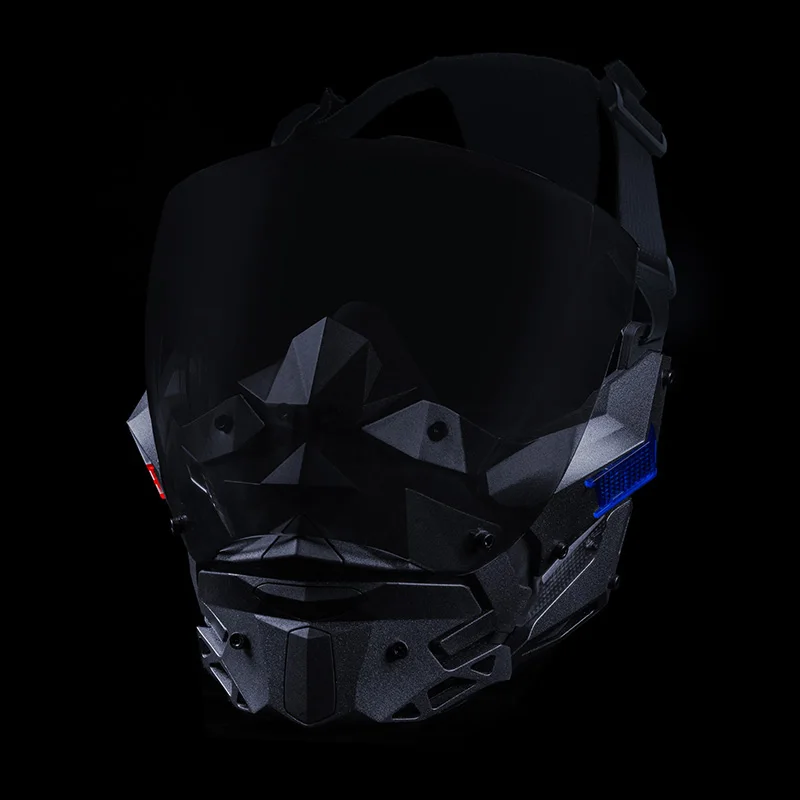 Máscara facial táctica antiniebla desmontable – Airsoft y paintball - imagen 4