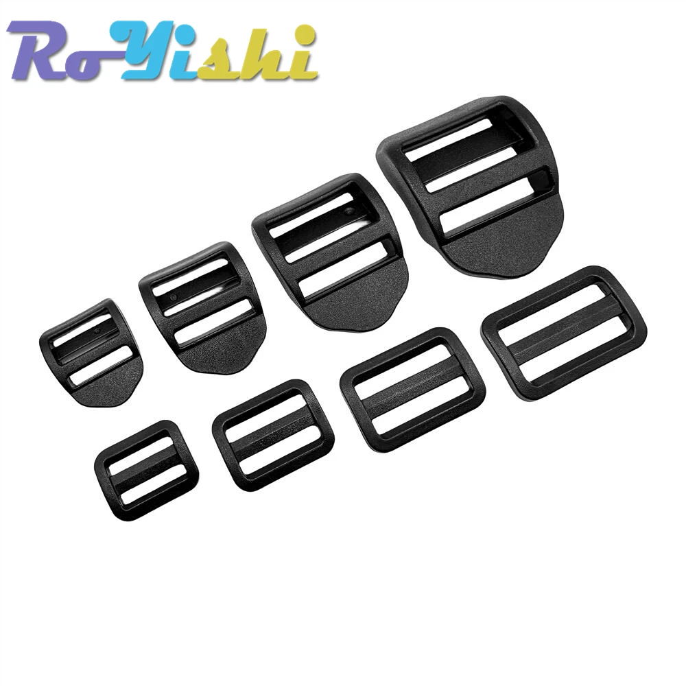 Hebillas Tri-Glide negras para correas de mochila 20-38mm - imagen 4