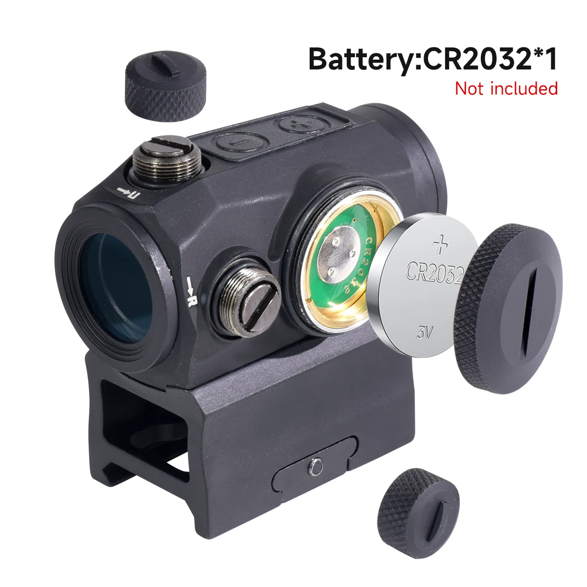 Tactische R5 Gen II mira holográfica punto rojo compacto 32 MOA - imagen 4