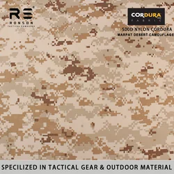 RONSON Tela táctica Cordura 500D MARPAT desierto PU WR+NIR