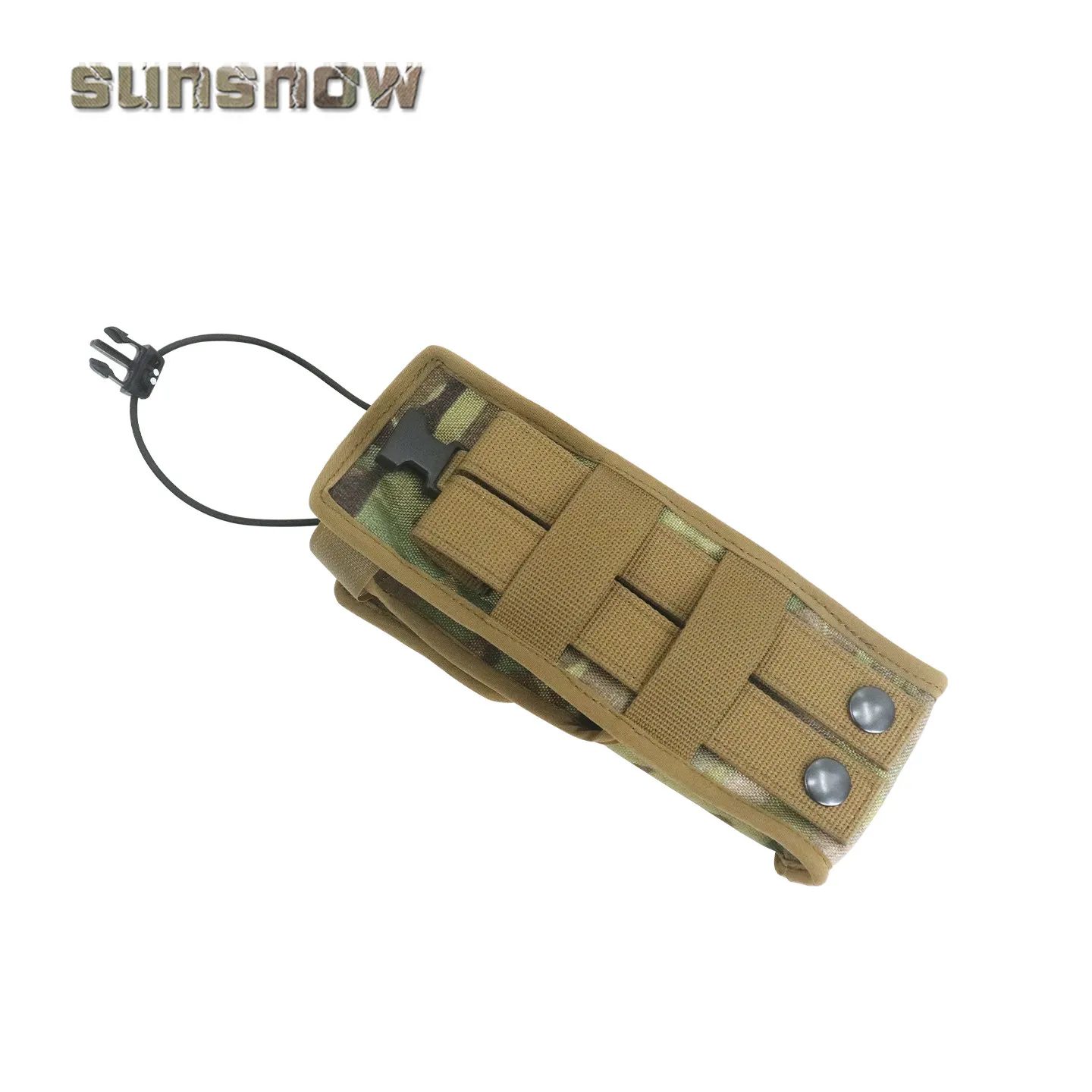 Bolsa táctica MOLLE para walkie-talkie y accesorios tácticos - imagen 2