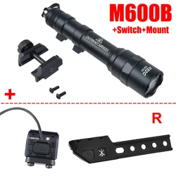 SureFire M600B linterna táctica LED estroboscópica con riel Picatinny