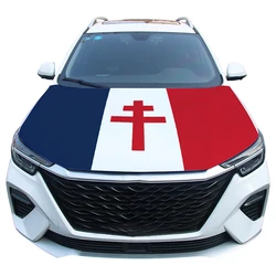 Bandera de Francia napoleónica estándar real para capó de coche