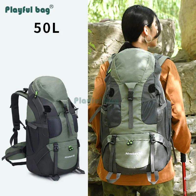 Mochila táctica impermeable gran capacidad para montaña y senderismo - imagen 5
