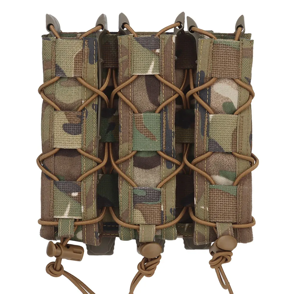 Tactical Tiger funda porta cargadores Molle largo pistola MP5 MP7