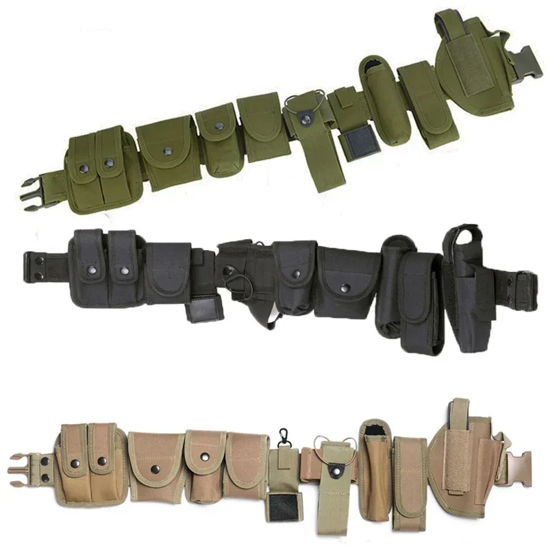 Funda táctica pistolera policial para cinturón táctico MOLLE - imagen 2
