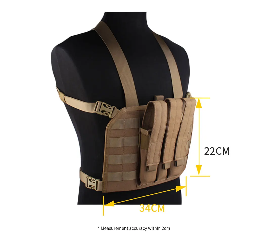 Detalle de la estructura y configuración para accesorios