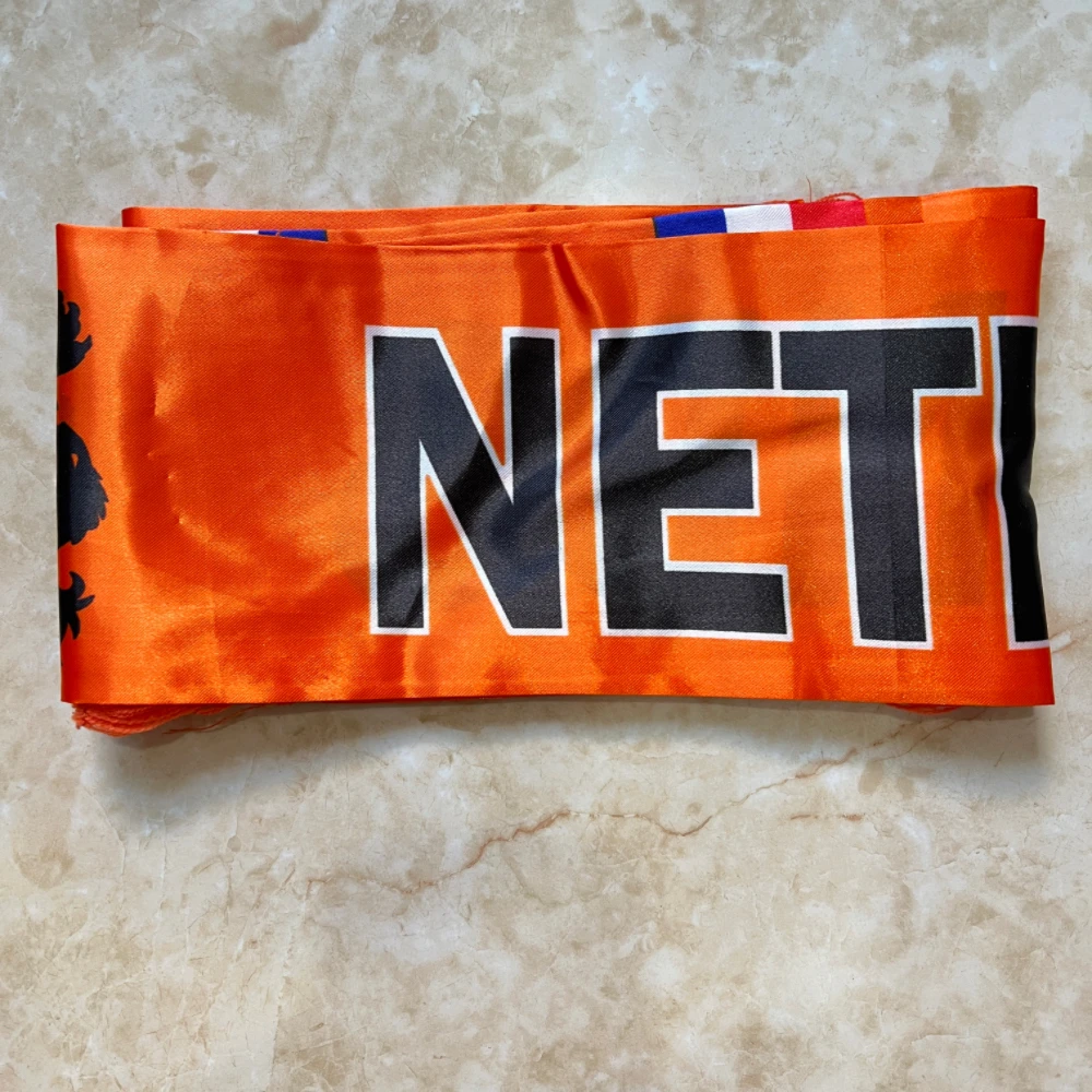 Bufanda fútbol Países Bajos – Doble estampado para aficionados - imagen 3
