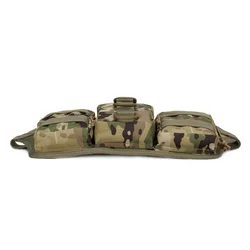 Riñonera táctica impermeable camuflaje para entrenamiento y ciclismo