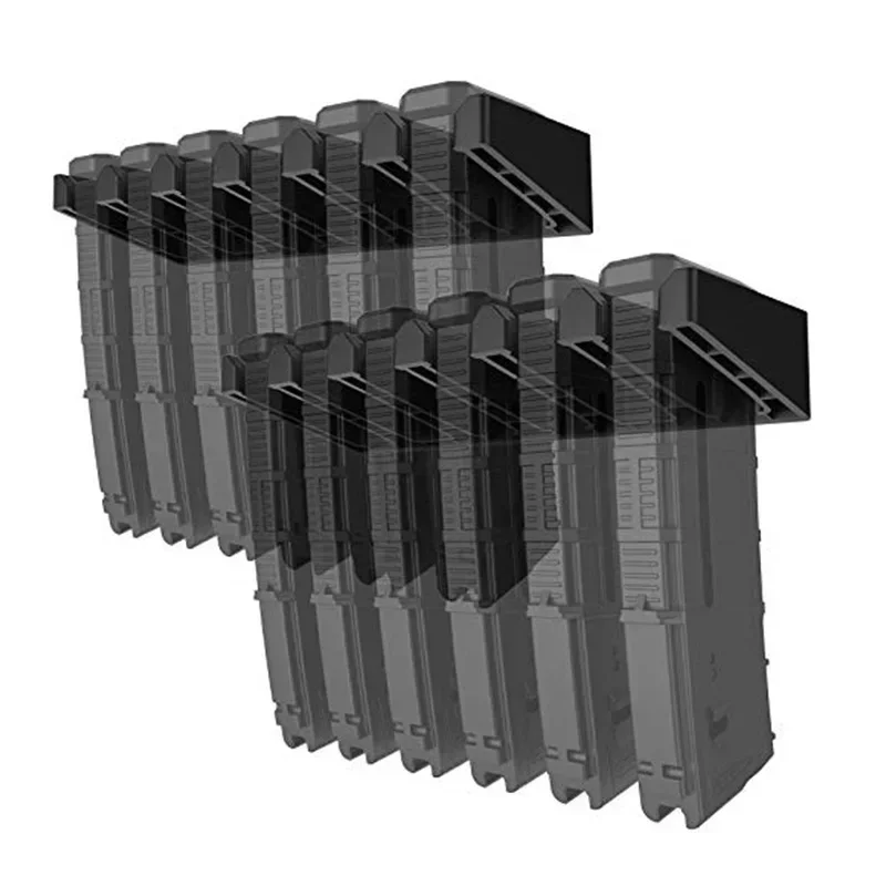 Portacargadores Táctico AR15 PMAG – Soporte Pared 6 Ranuras - imagen 2
