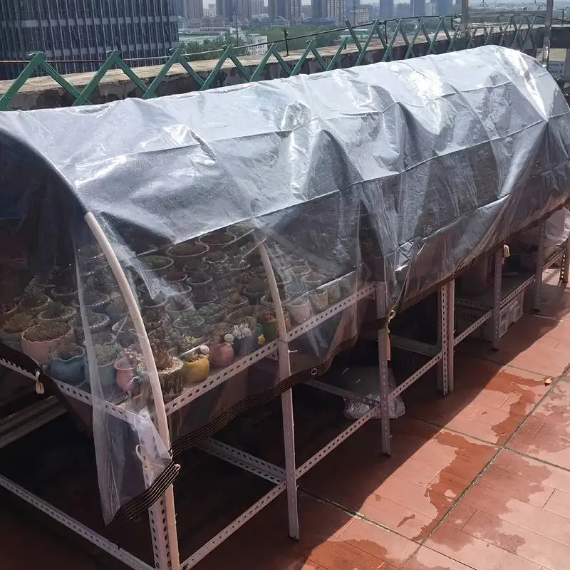 Lona transparente impermeable personalizada para jardín y camping - imagen 5