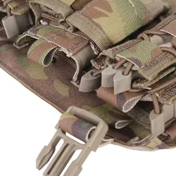 Panel frontal MOLLE Emersongear porta revistas con cierre magnético