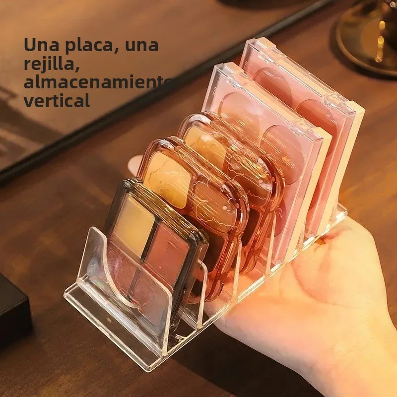 Organizador de cosméticos con bandeja para maquillaje y divisores - imagen 2