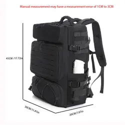 Mochila táctica multifuncional duradera con sistema MOLLE para outdoor