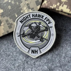 Parche táctico NIGHT HAWK para piloto de dron FPV con velcro
