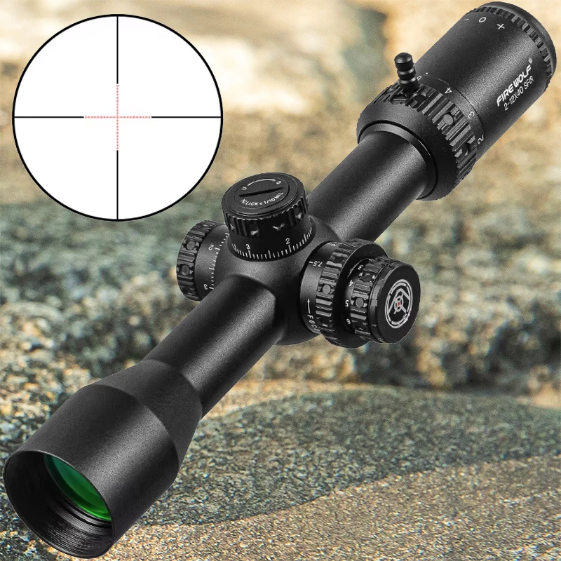 Fire Wolf SFIR Mira telescópica para rifle airsoft y aire con zoom - imagen 2