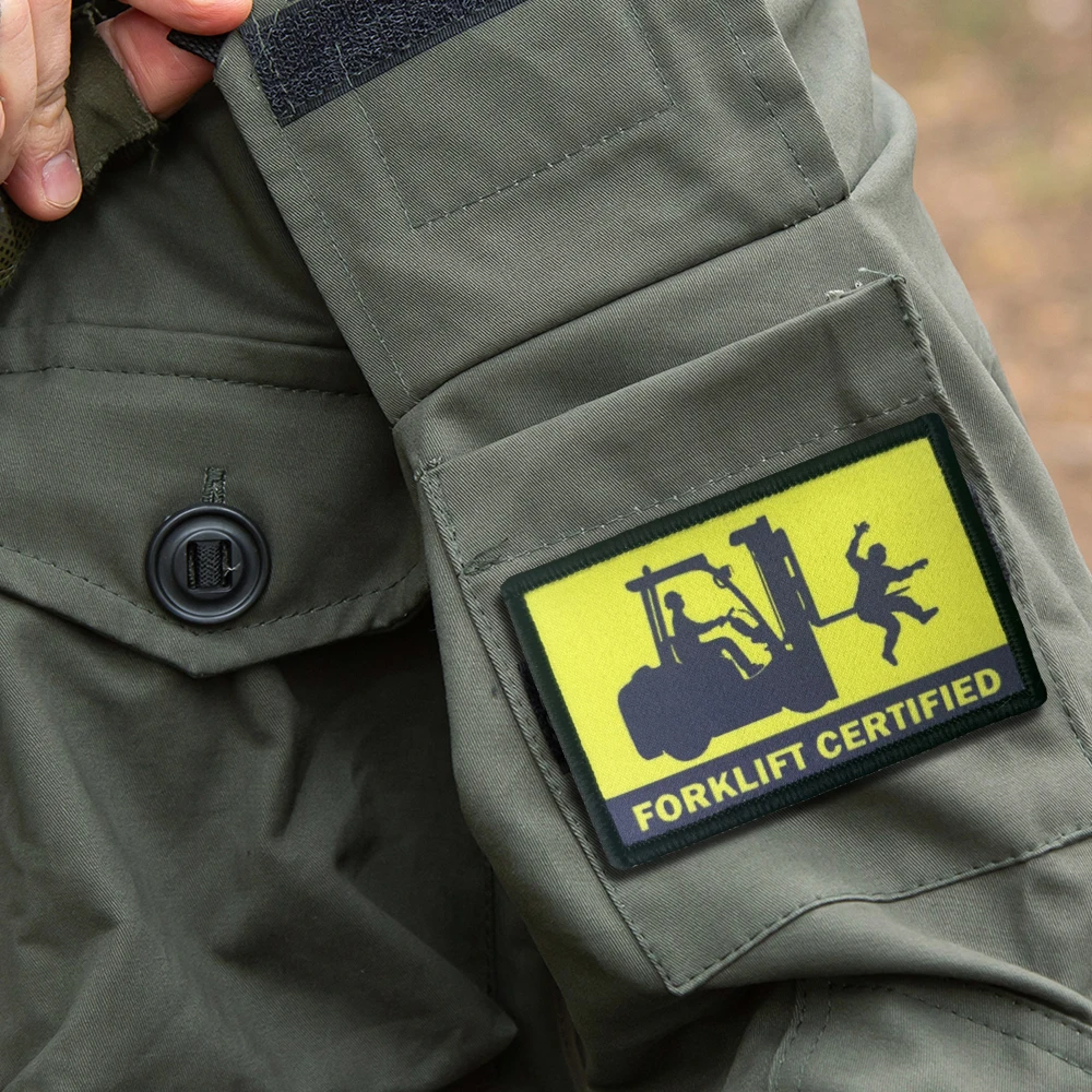 Parche en mochila de montaña