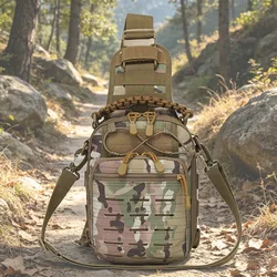 Bolso táctico pecho impermeable para caza y senderismo