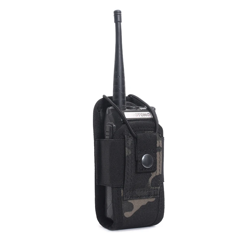 Funda táctica MOLLE para radio walkie-talkie de cintura compacta - imagen 2