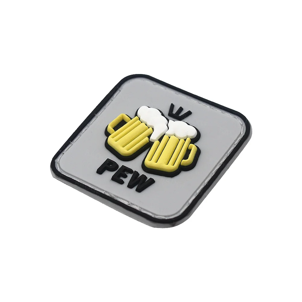 Parche bordado PEW resistente – Insignia táctica para mochilas y chalecos - imagen 4