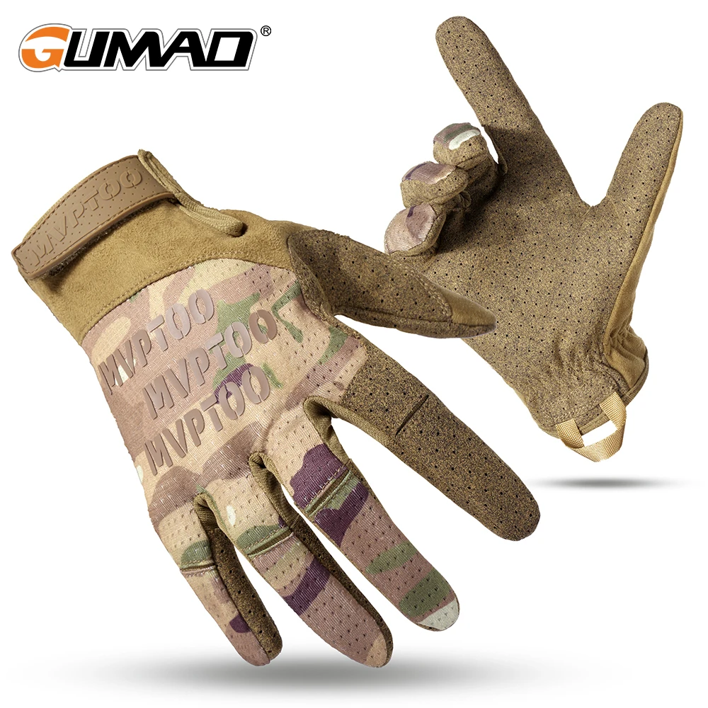 Guantes tácticos de hombre, protección integral y pantalla táctil - imagen 2