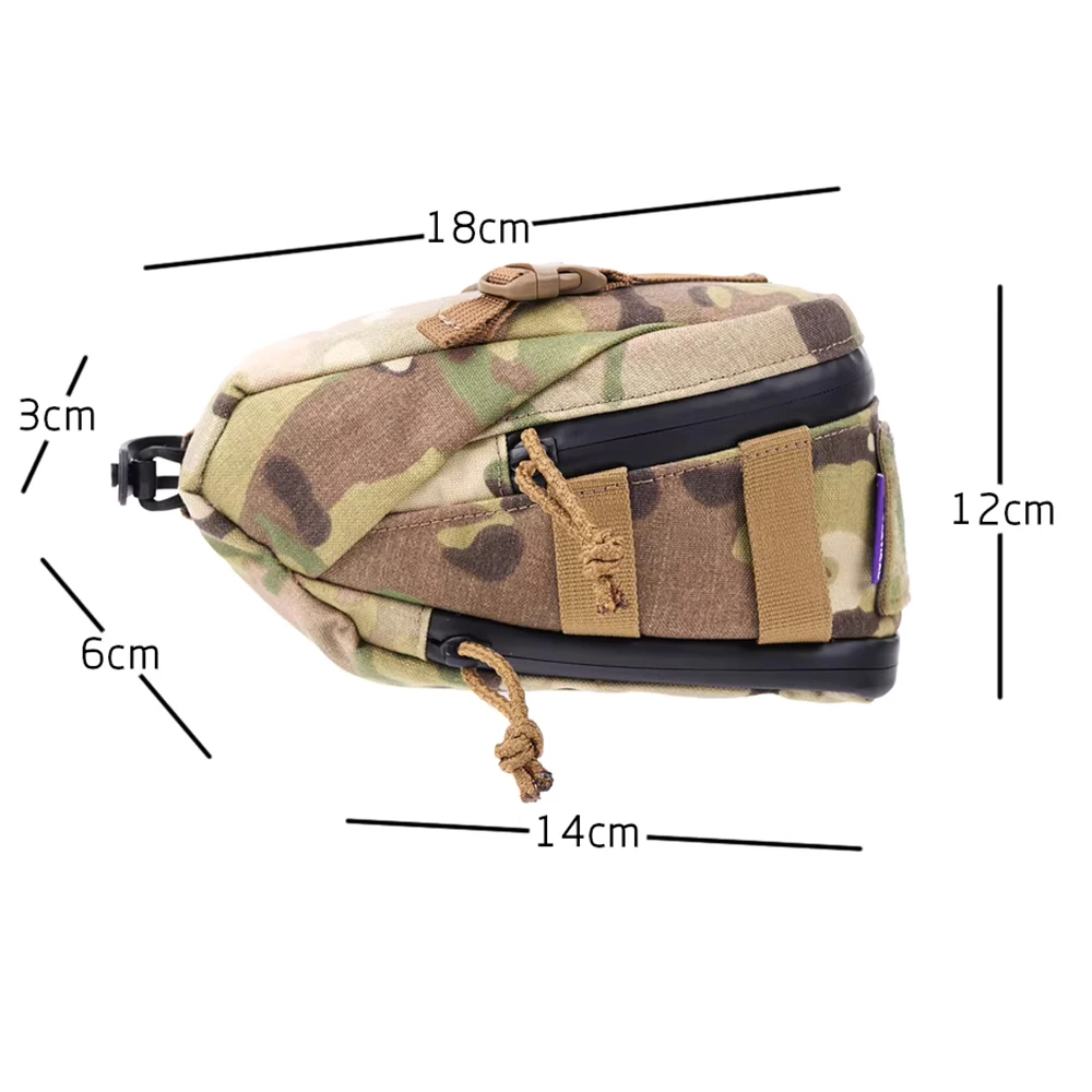 PEW TACTICAL Bolsa de sillín impermeable para bicicleta montaña - imagen 3
